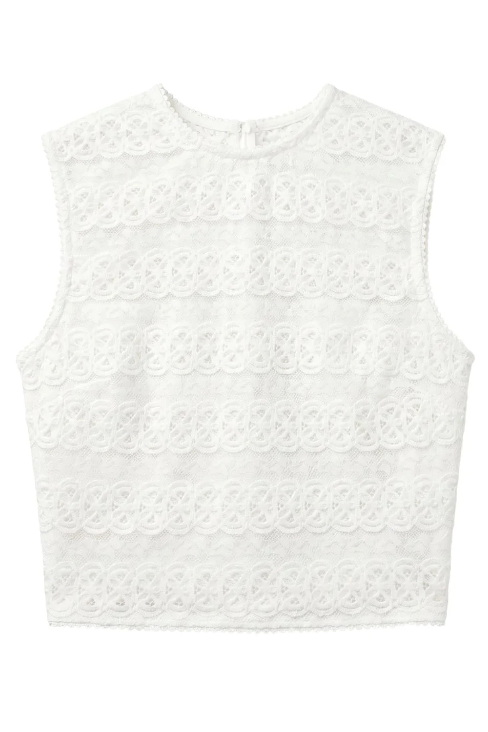 CHARO RUIZ IBIZA Corin Lace Cropped Top