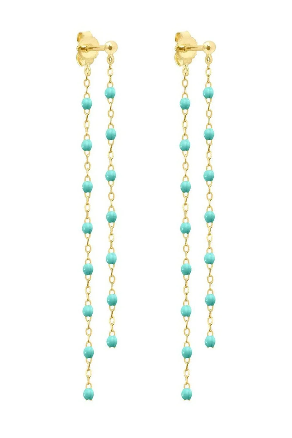 Lagoon Classic Gigi Dancing Earrings - Yellow Gold