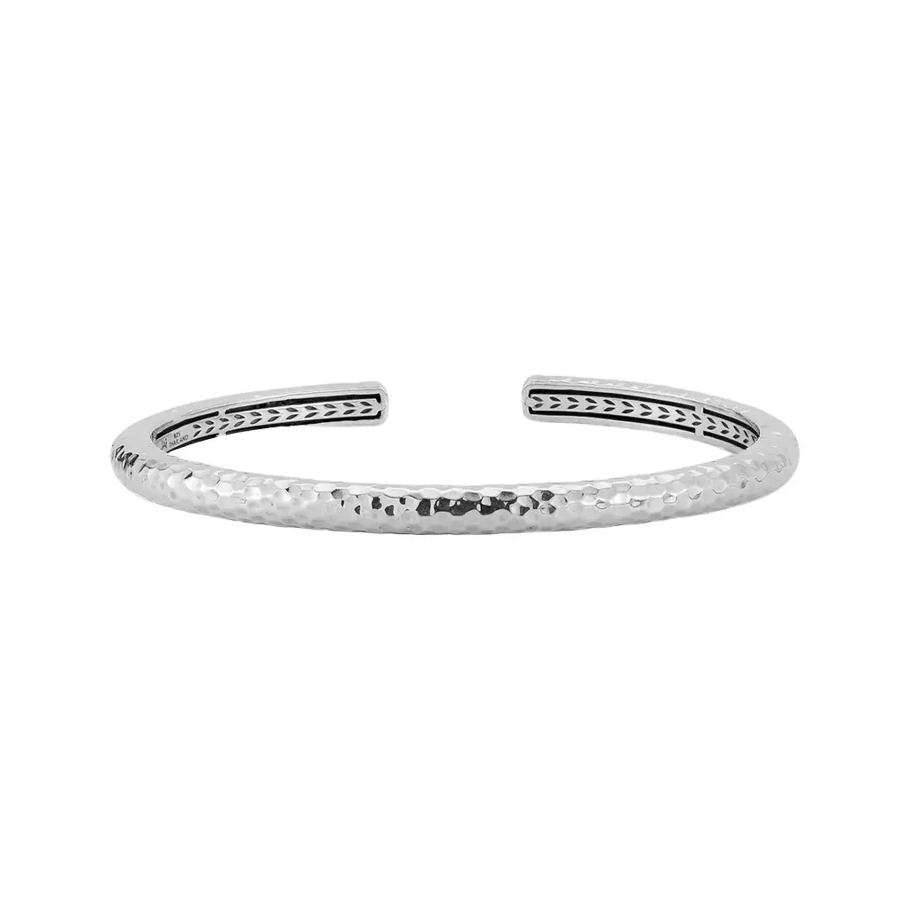 JAI JAI Sterling Silver Textured Men's Cuff Bracelet JJH3030MB - M by The Solist