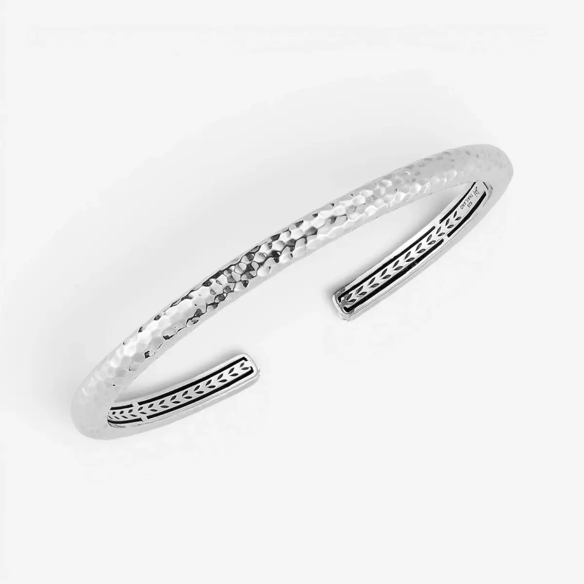 JAI JAI Sterling Silver Textured Men's Cuff Bracelet JJH3030MB - L by The Solist | Thumbnail 2 JAI JAI Sterling Silver Textured Men's Cuff Bracelet JJH3030MB - L by The Solist | Thumbnail 2