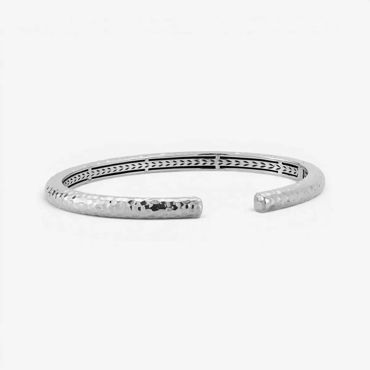 JAI JAI Sterling Silver Textured Men's Cuff Bracelet JJH3030MB - L by The Solist | Thumbnail 3 JAI JAI Sterling Silver Textured Men's Cuff Bracelet JJH3030MB - L by The Solist | Thumbnail 3