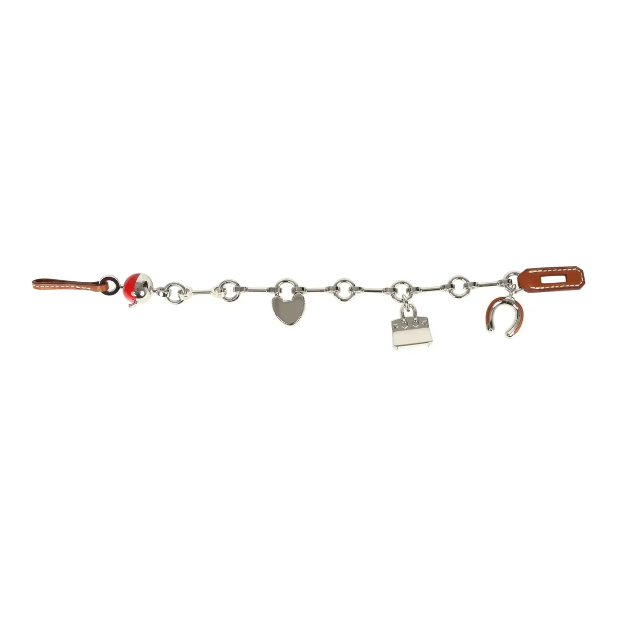 HERMÈS Hermes Bijou De Sac Charm Fauve Barenia Palladium Hardware | Thumbnail 7 HERMÈS Hermes Bijou De Sac Charm Fauve Barenia Palladium Hardware | Thumbnail 7