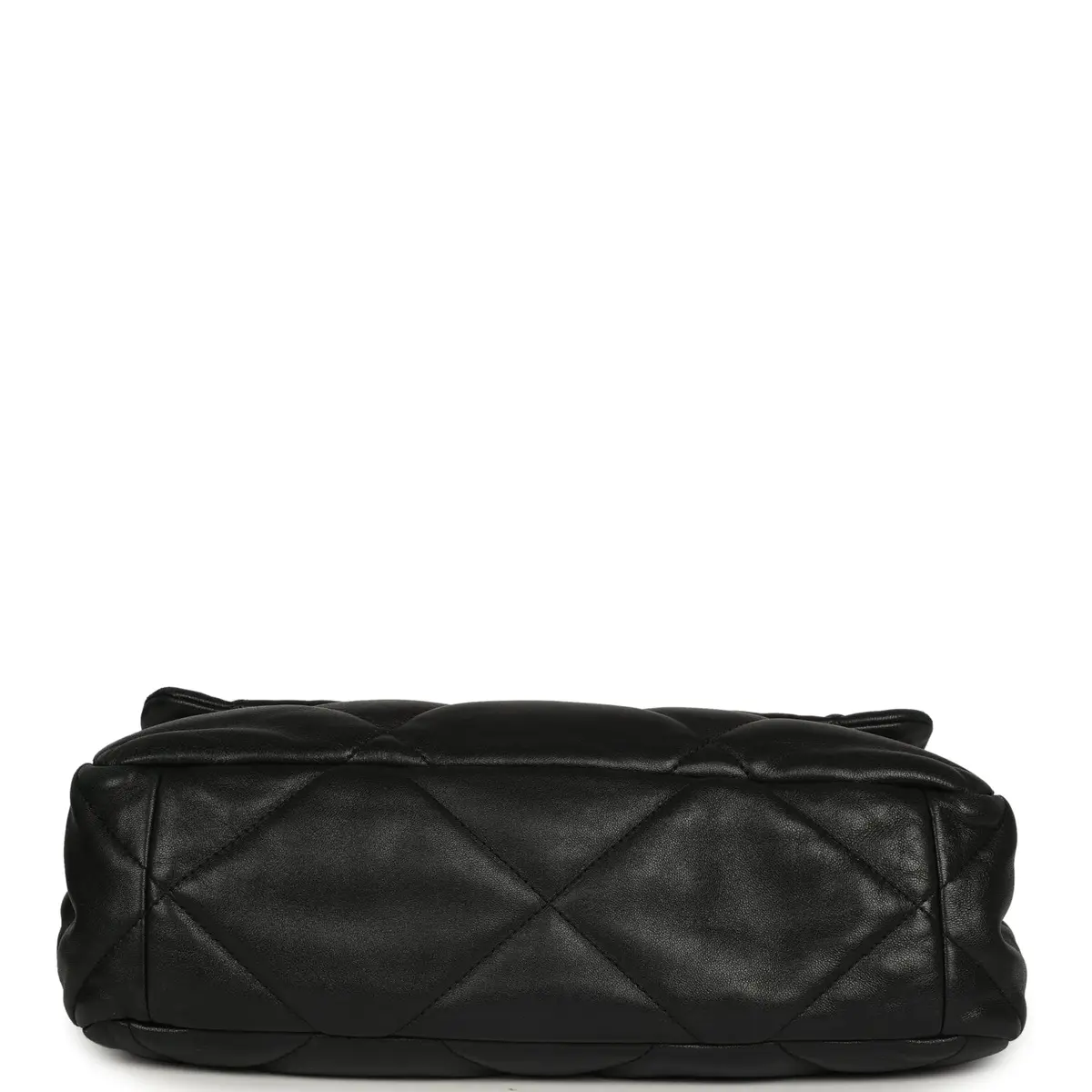 Chanel Pre-owned Chanel Large 19 Flap Bag Black Shiny Lambskin Mixed Metal Hardware | Thumbnail 6 Chanel Pre-owned Chanel Large 19 Flap Bag Black Shiny Lambskin Mixed Metal Hardware | Thumbnail 6