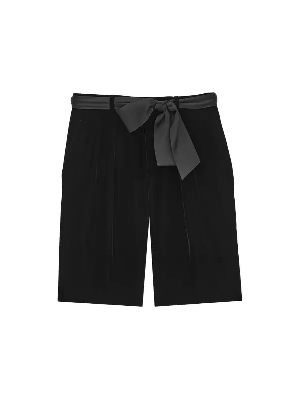 bermuda shorts in velvet