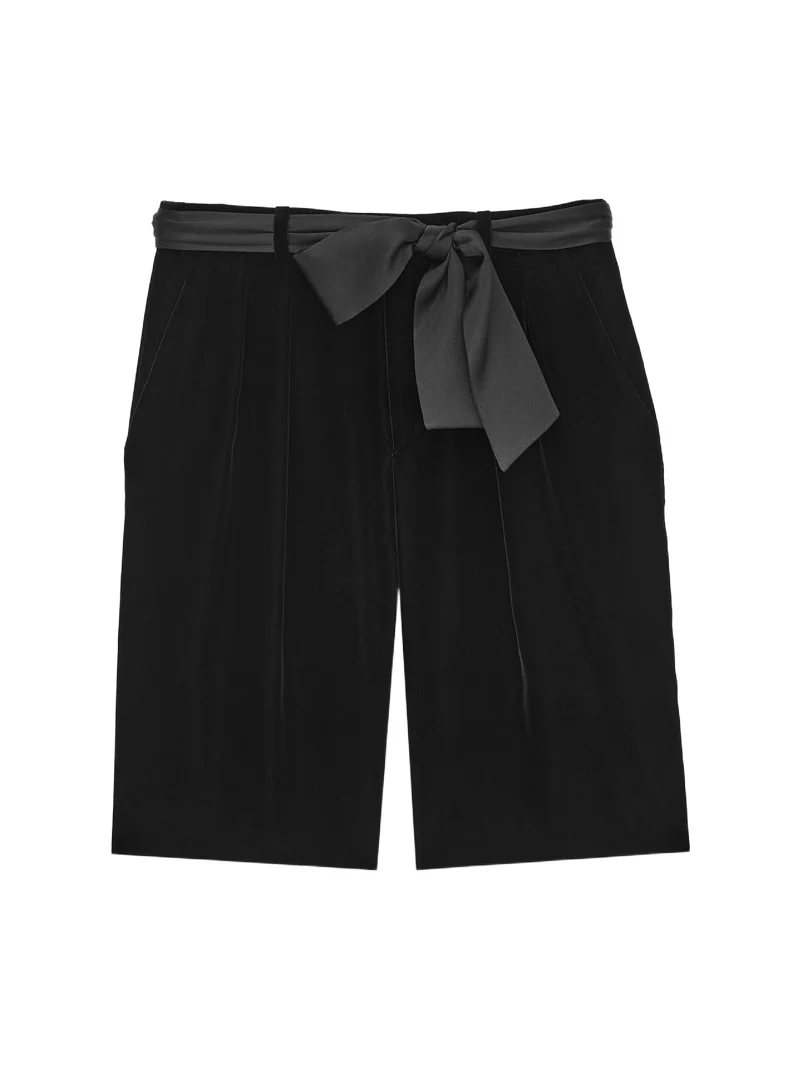 Yves Saint Laurent bermuda shorts in velvet