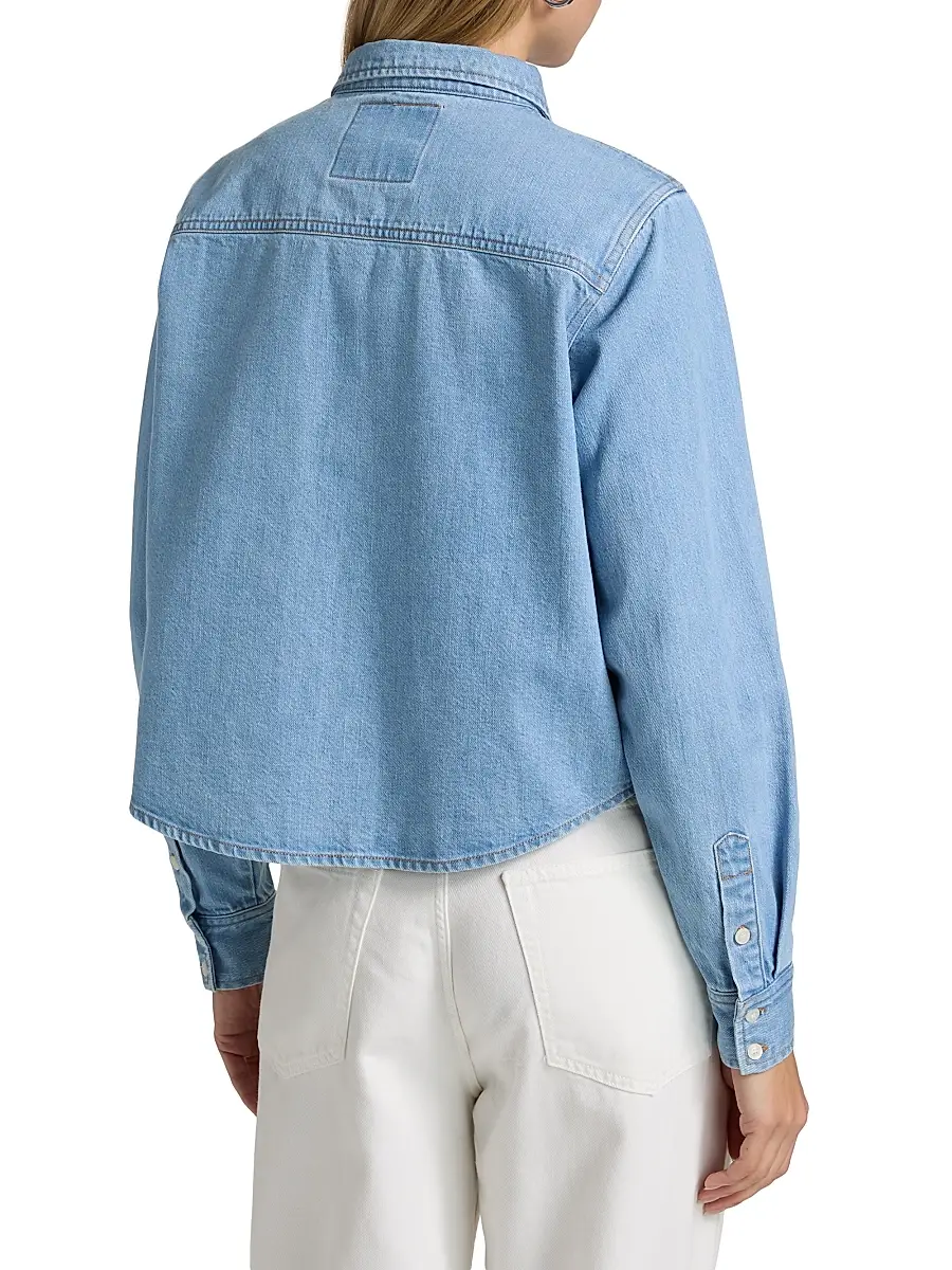 Mother Women's The Honor Roll Denim Shirt | Thumbnail 5 Mother Women's The Honor Roll Denim Shirt | Thumbnail 5