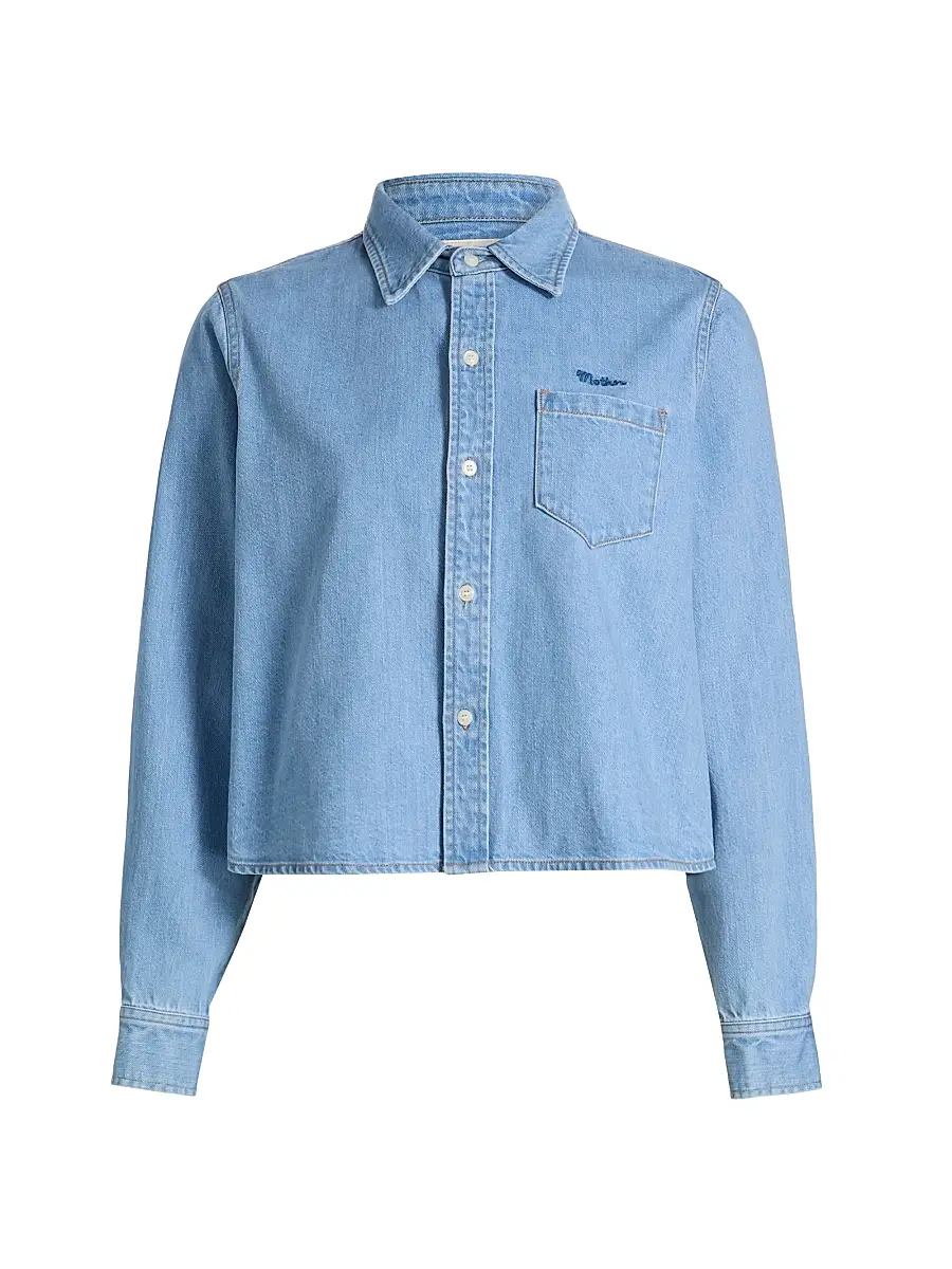Mother Women's The Honor Roll Denim Shirt | Image 1 Mother Women's The Honor Roll Denim Shirt | Image 1