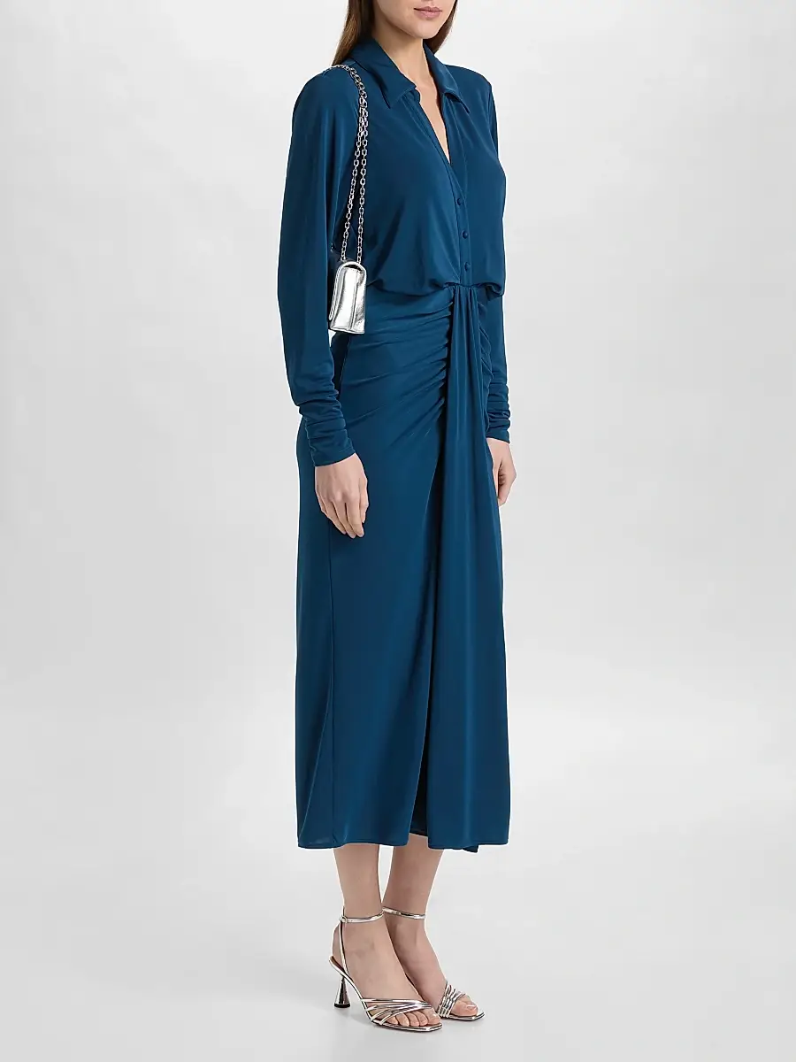 Cinq à Sept Women's Seferina Midi-Shirtdress | Thumbnail 4 Cinq à Sept Women's Seferina Midi-Shirtdress | Thumbnail 4