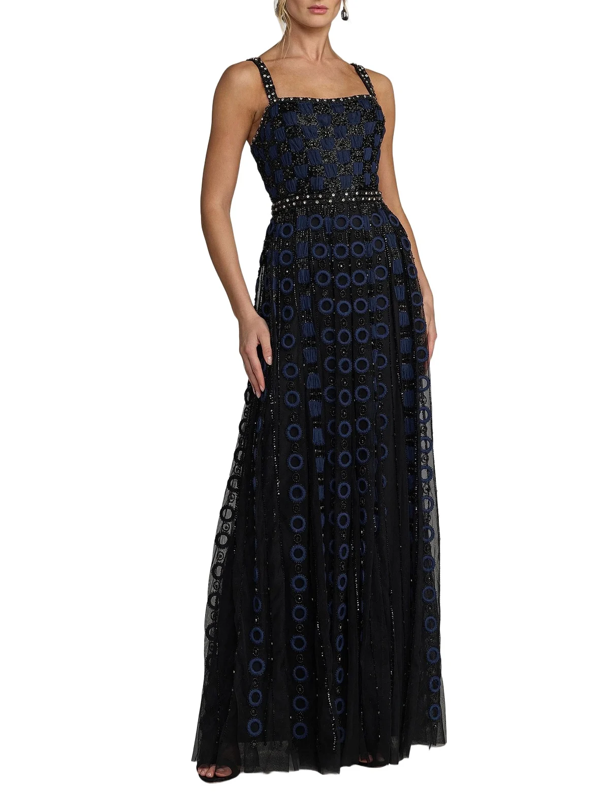 Women's Embroidered Mesh A-Line Gown Women's Embroidered Mesh A-Line Gown
