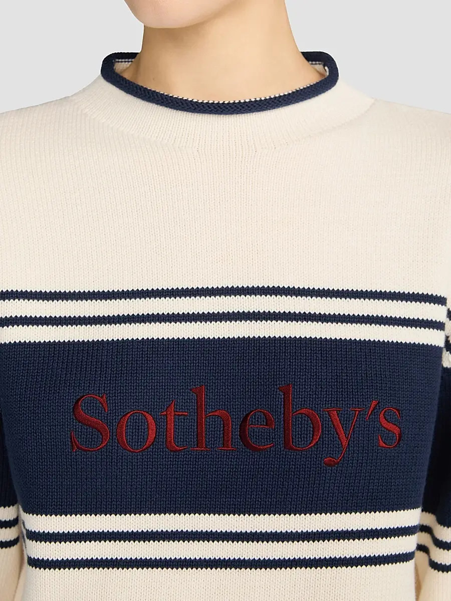 Frame Women's x Sotheby's Rolled Cotton Sweater | Thumbnail 5 Frame Women's x Sotheby's Rolled Cotton Sweater | Thumbnail 5