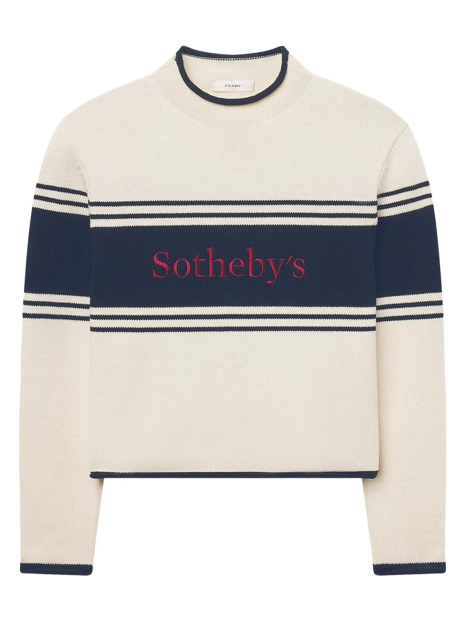 Women's x Sotheby's Rolled Cotton Sweater