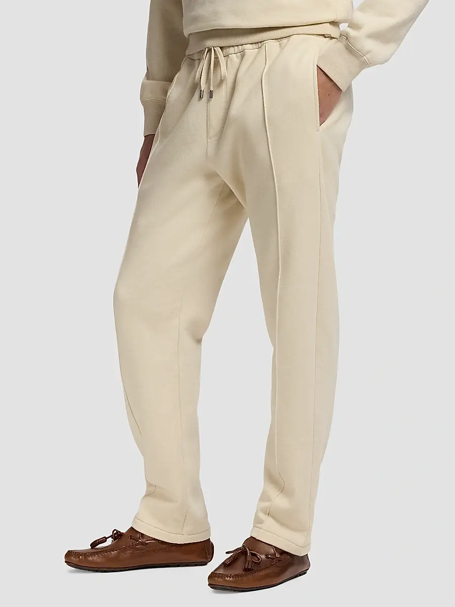 Ralph Lauren Purple Label Men's Silk-Blend Drawstring Joggers | Thumbnail 7 Ralph Lauren Purple Label Men's Silk-Blend Drawstring Joggers | Thumbnail 7