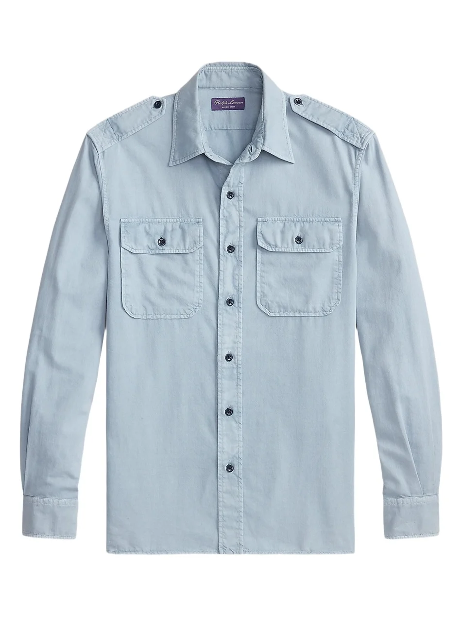 Men's Cotton Popllin Sport Shirt Men's Cotton Popllin Sport Shirt