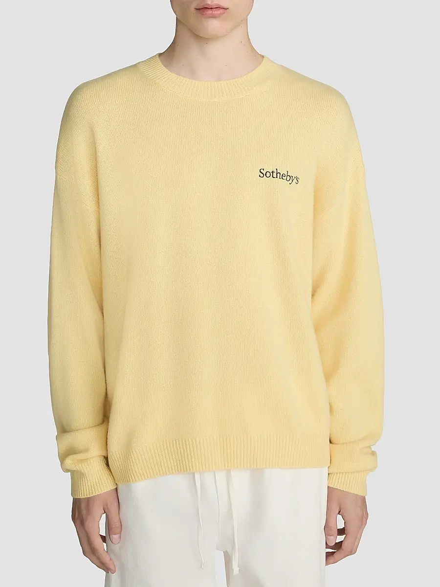 Frame Unisex x Sotheby's Cashmere Sweater | Thumbnail 4 Frame Unisex x Sotheby's Cashmere Sweater | Thumbnail 4