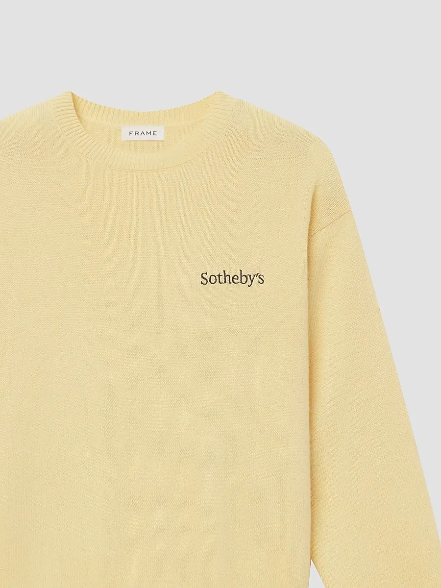 Frame Unisex x Sotheby's Cashmere Sweater | Thumbnail 6 Frame Unisex x Sotheby's Cashmere Sweater | Thumbnail 6