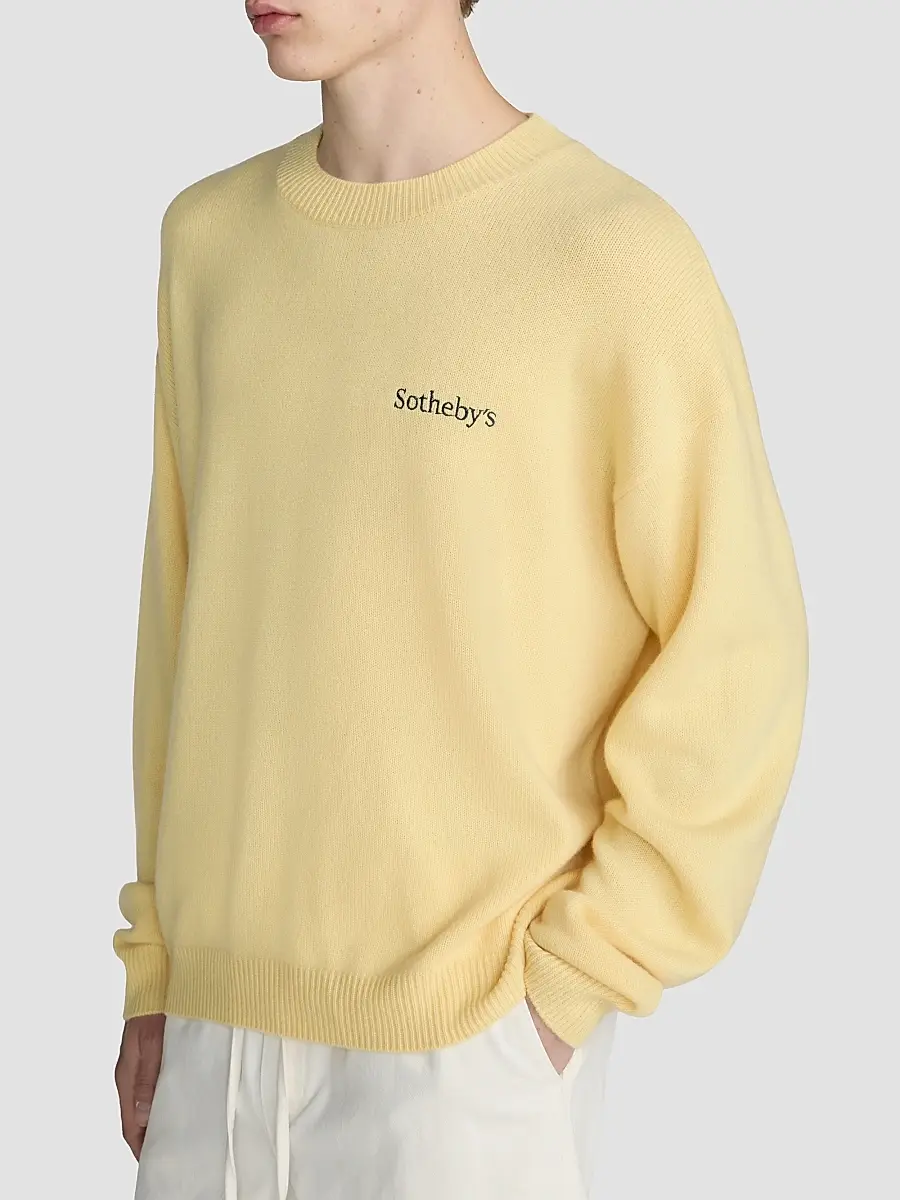 Frame Unisex x Sotheby's Cashmere Sweater | Thumbnail 8 Frame Unisex x Sotheby's Cashmere Sweater | Thumbnail 8