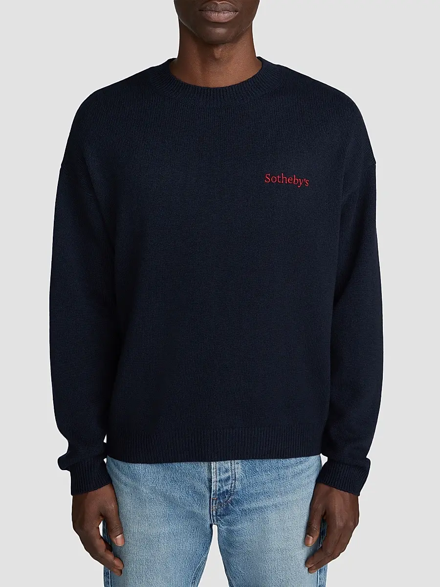 Frame Unisex x Sotheby's Cashmere Sweater | Thumbnail 4 Frame Unisex x Sotheby's Cashmere Sweater | Thumbnail 4