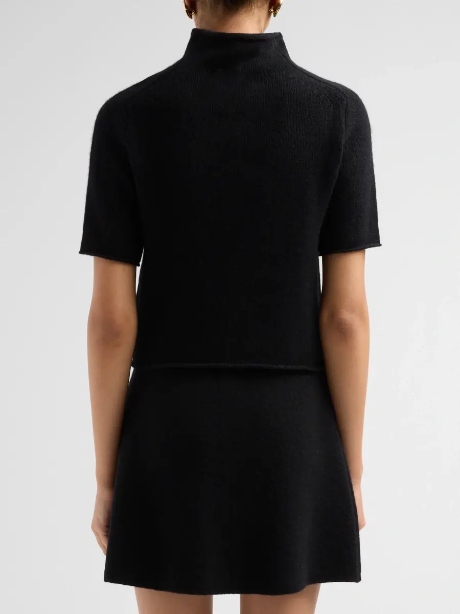 Lisa Yang Women's Fride Cashmere Short-Sleeve Sweater | Thumbnail 3