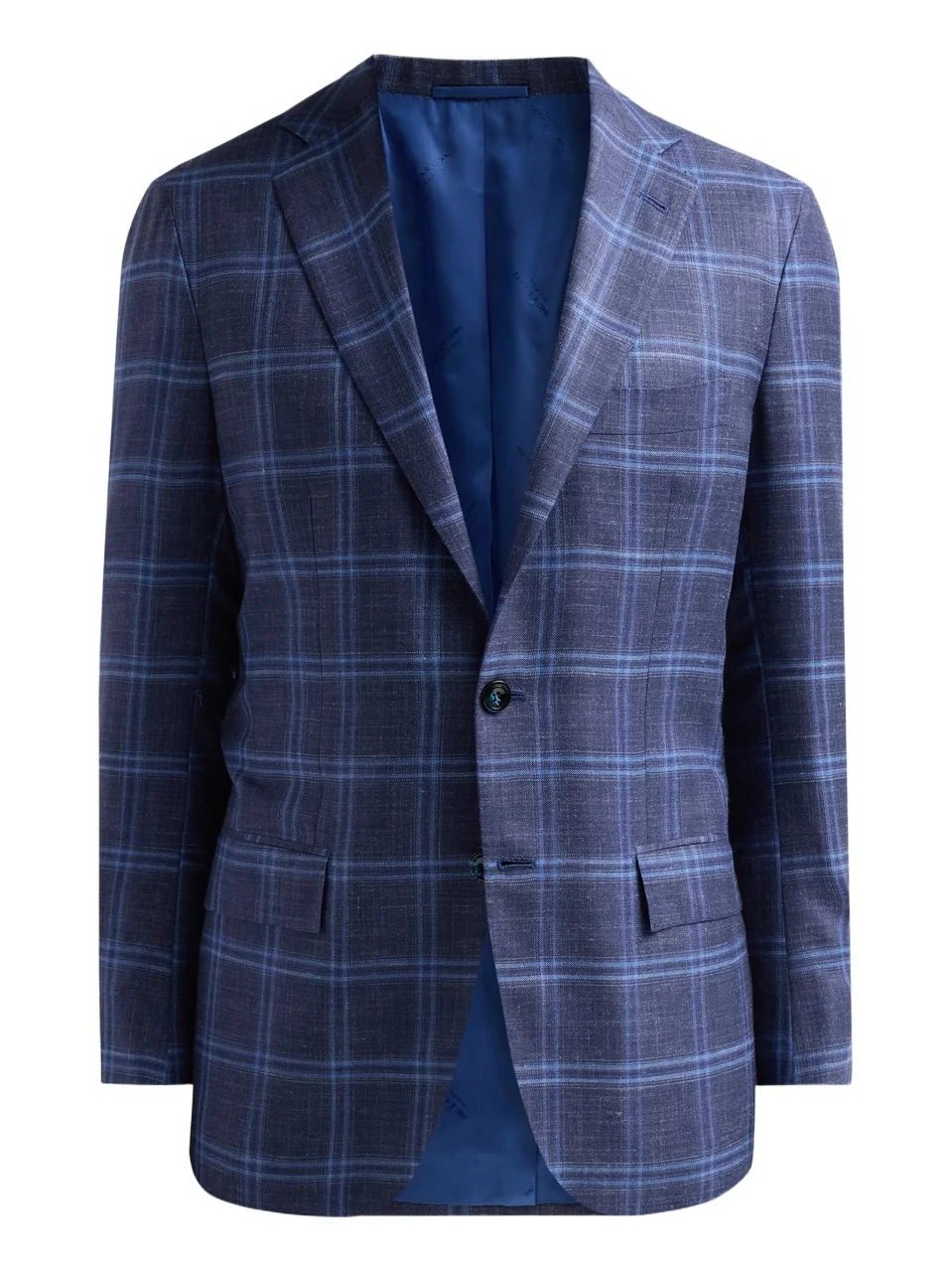 Men's Cashmere Plaid Single-Breasted Sport Coat Men's Cashmere Plaid Single-Breasted Sport Coat