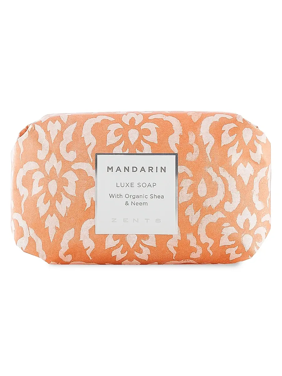 Zents Mandarin Luxe Bar Soap