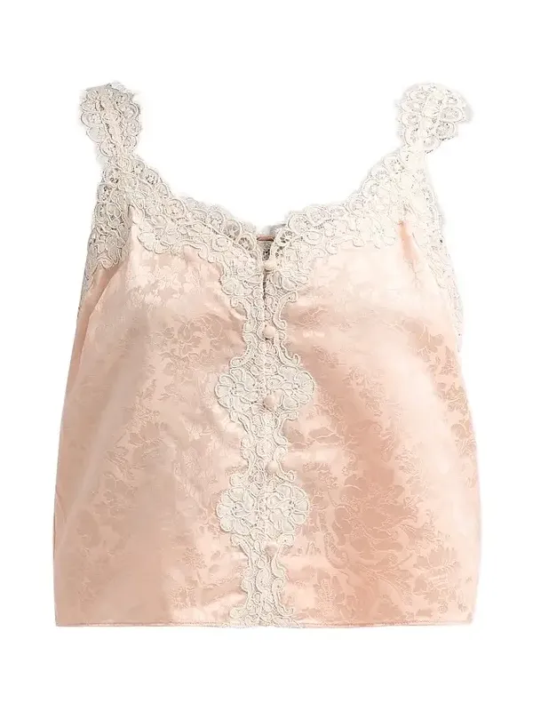 Women's Collins Lace Trim Satin Camisole Women's Collins Lace Trim Satin Camisole
