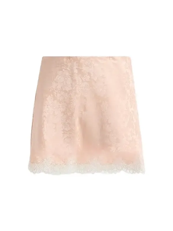 Women's Mildred Lace Trim Mini Skirt Women's Mildred Lace Trim Mini Skirt