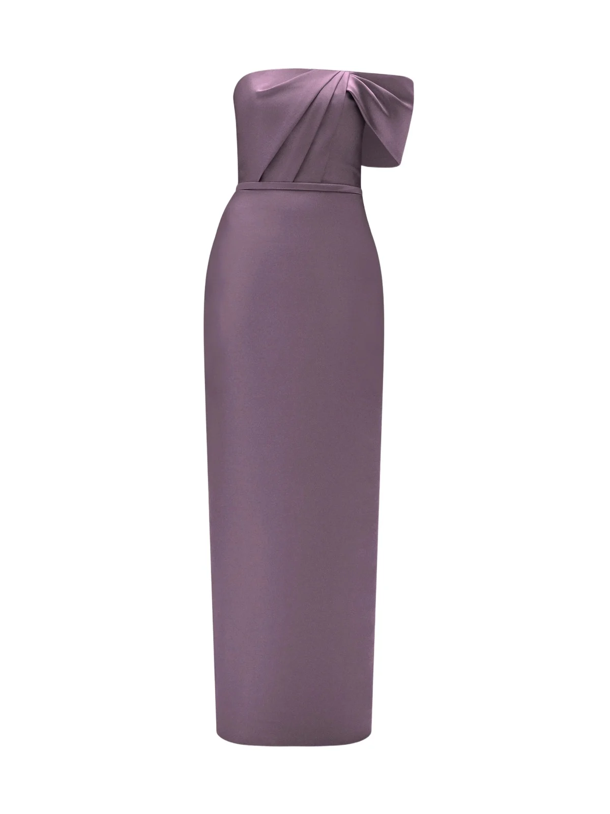 Women's Satin One-Shoulder Column Gown Women's Satin One-Shoulder Column Gown