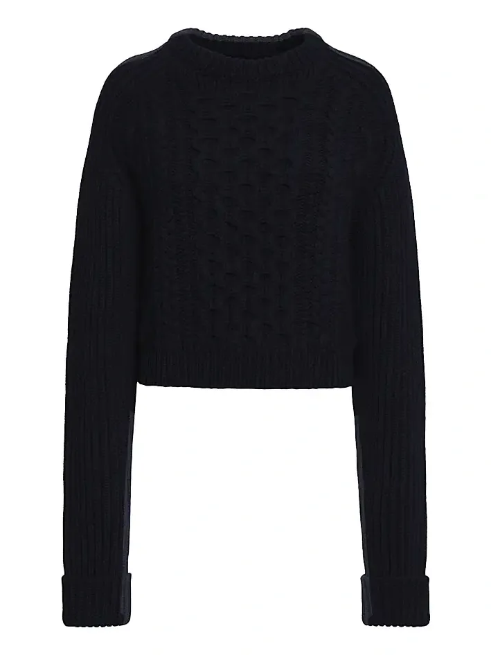 Women's Cable-Knit Cashmere Sweater