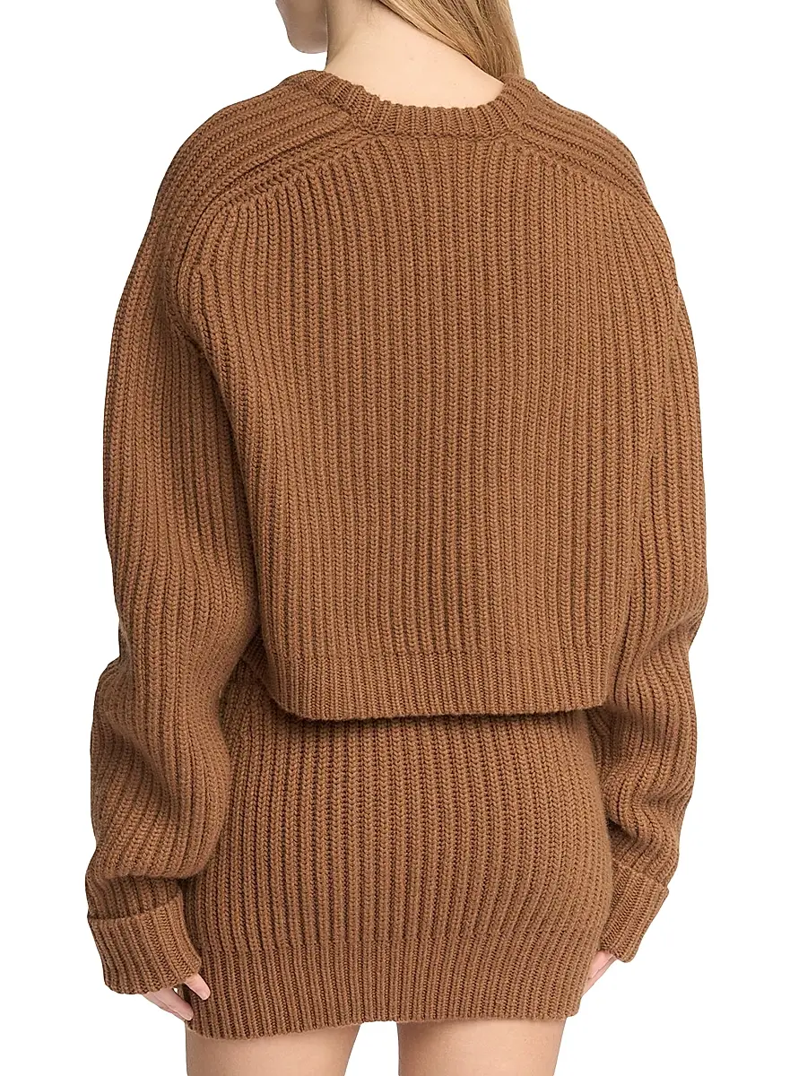Malo Women's Cable-Knit Cashmere Sweater | Thumbnail 6 Malo Women's Cable-Knit Cashmere Sweater | Thumbnail 6