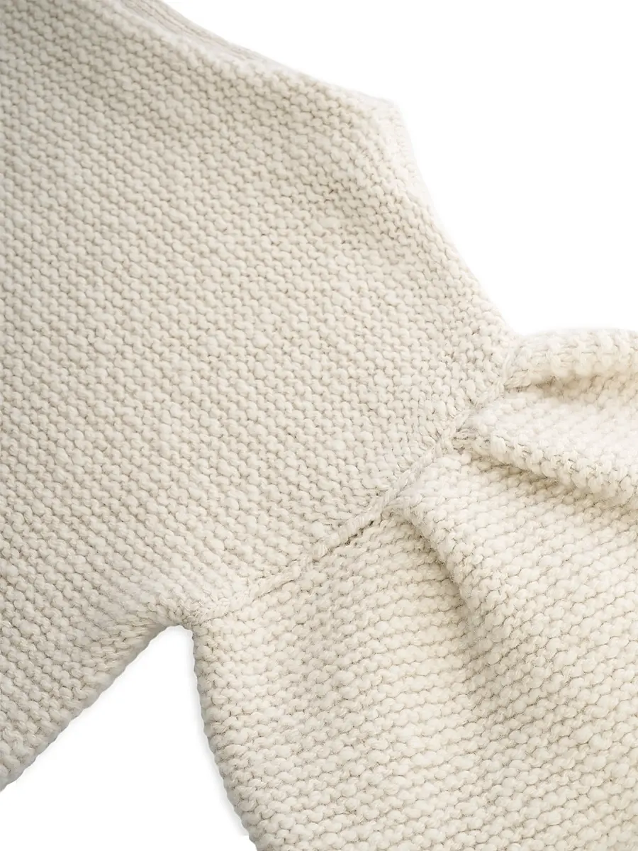 Malo Women's Wool-Cashmere Knit Puff-Sleeve Top | Thumbnail 8 Malo Women's Wool-Cashmere Knit Puff-Sleeve Top | Thumbnail 8