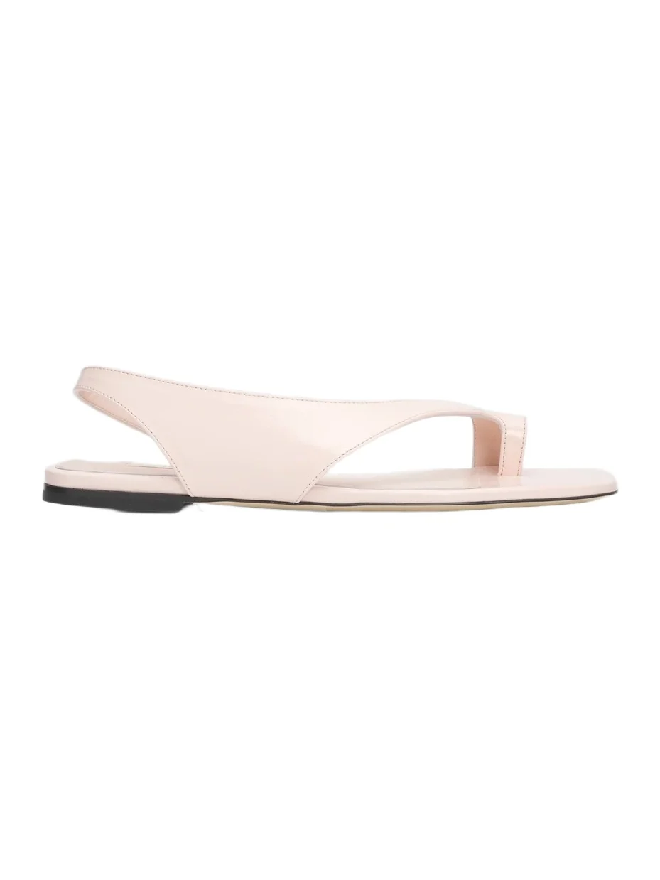 TOTEME Women's Leather Asymmetric Sandals