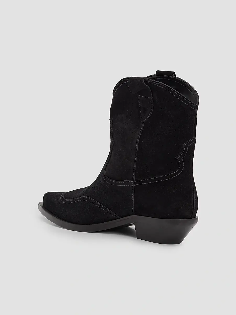 Schutz Women's Nash 30MM Suede Ankle Boots | Thumbnail 4 Schutz Women's Nash 30MM Suede Ankle Boots | Thumbnail 4