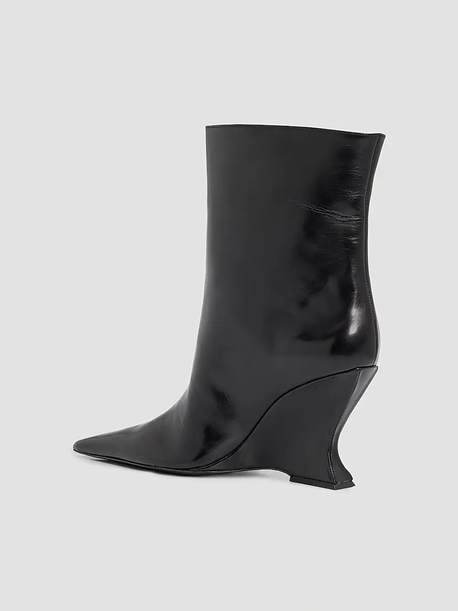 Schutz Women's Siena 115MM Leather Booties | Thumbnail 4 Schutz Women's Siena 115MM Leather Booties | Thumbnail 4