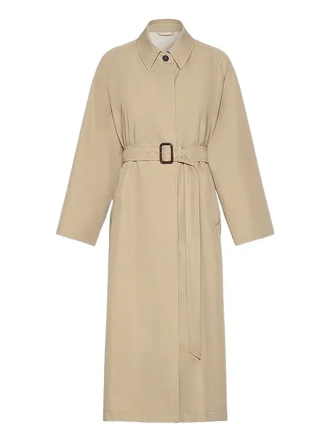 Women's Water Repellent Gabardine Trench Coat Women's Water Repellent Gabardine Trench Coat