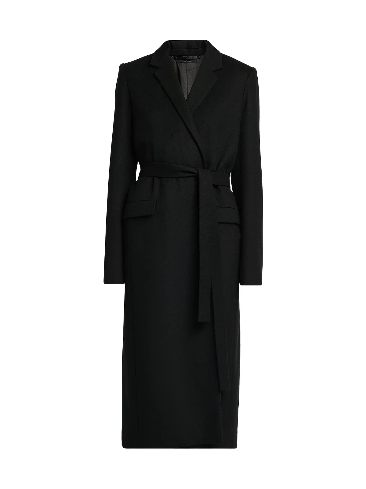 Women's Virgin Wool Wrap Coat