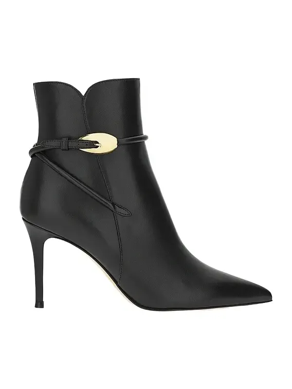 Women's 85MM Nappa Leather Booties Women's 85MM Nappa Leather Booties
