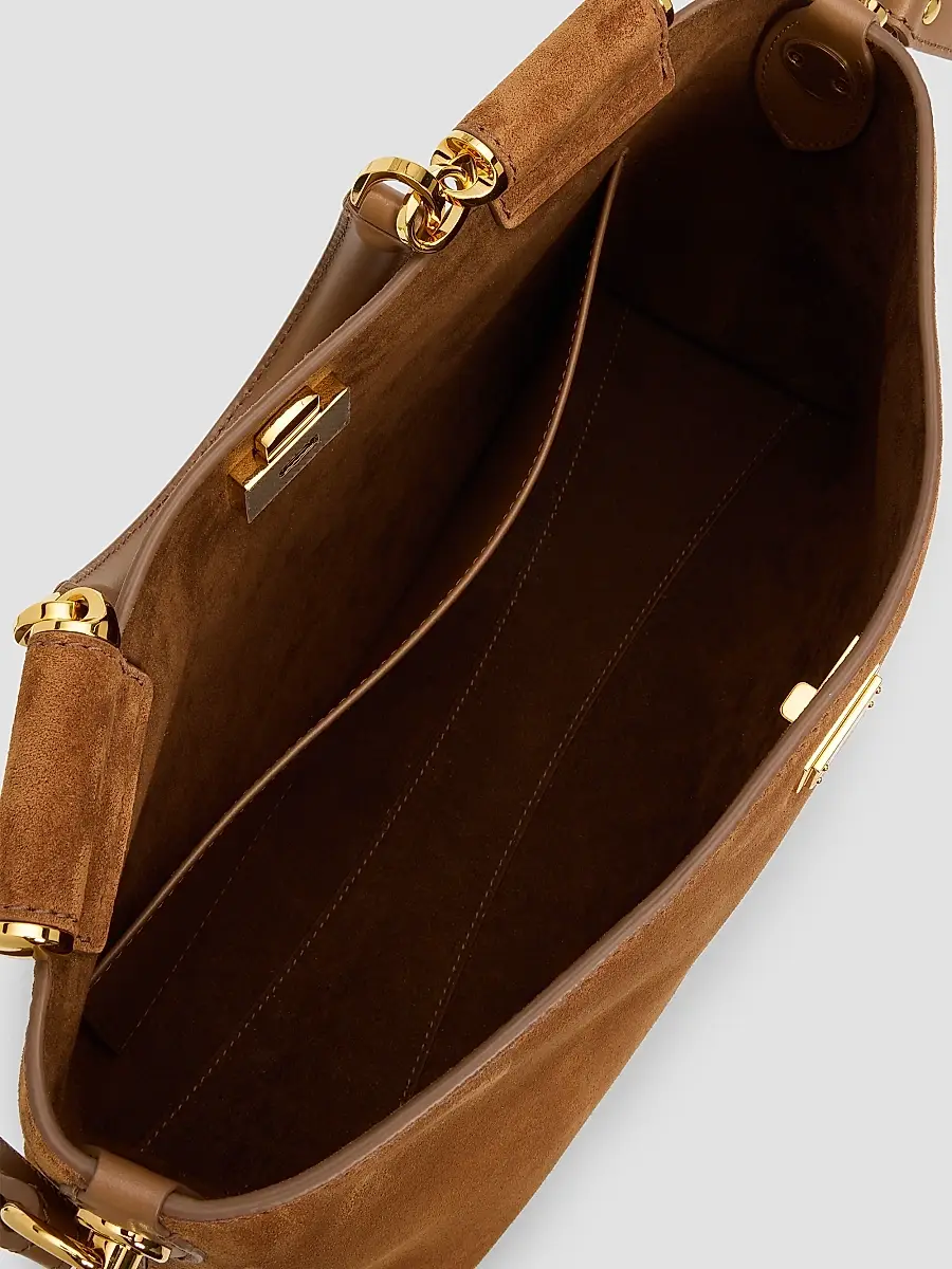 Dolce & Gabbana Women's Vittoria Suede Shoulder Bag | Thumbnail 4 Dolce & Gabbana Women's Vittoria Suede Shoulder Bag | Thumbnail 4