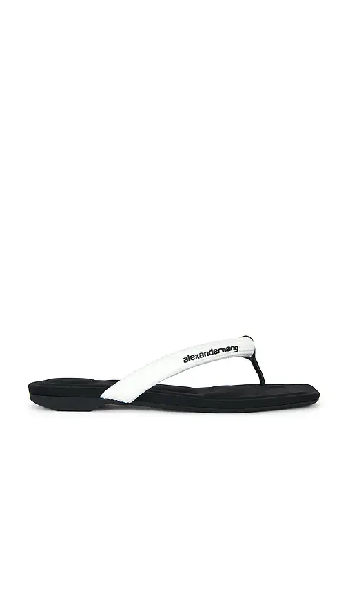 Alexander Wang Jenna Tubular Flat Thong Sandal | Image 1 Alexander Wang Jenna Tubular Flat Thong Sandal | Image 1