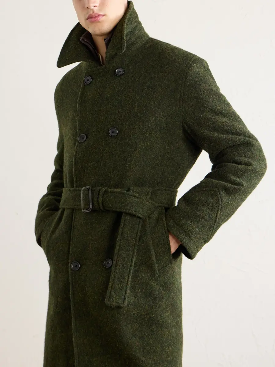 Oliver Spencer Morgan Double-Breasted Wool Coat - Men | Thumbnail 5 Oliver Spencer Morgan Double-Breasted Wool Coat - Men | Thumbnail 5