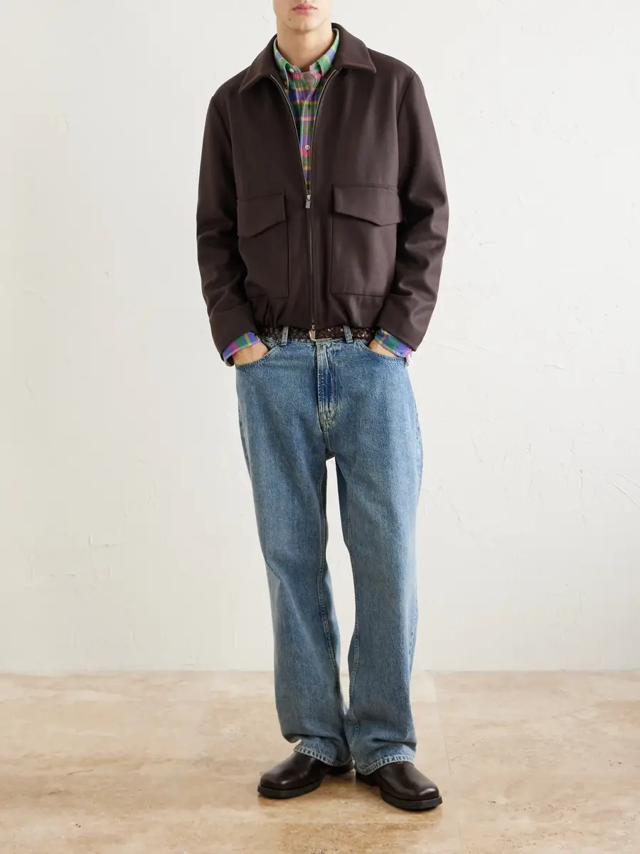 Barena Wool-Blend Felt Blouson Jacket - Men | Thumbnail 2