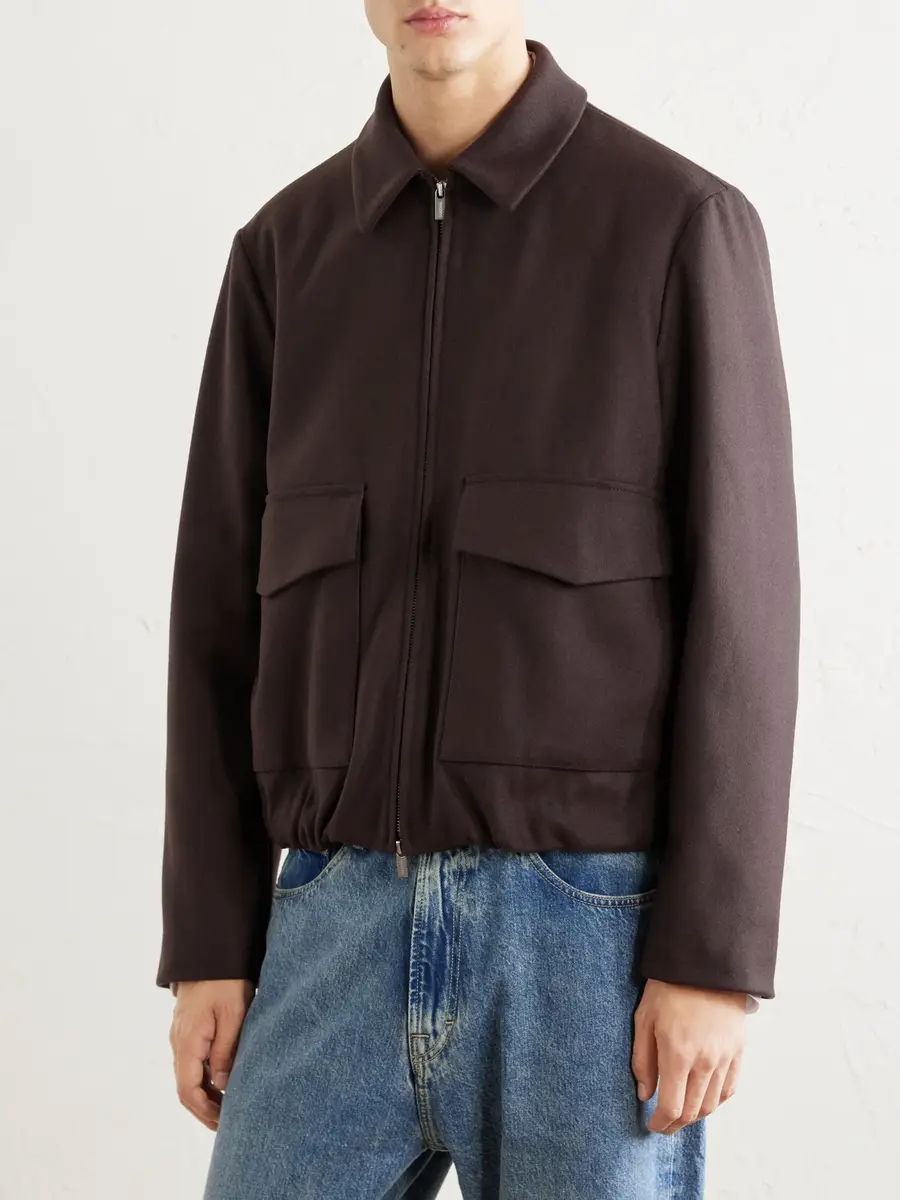 Barena Wool-Blend Felt Blouson Jacket - Men | Thumbnail 3