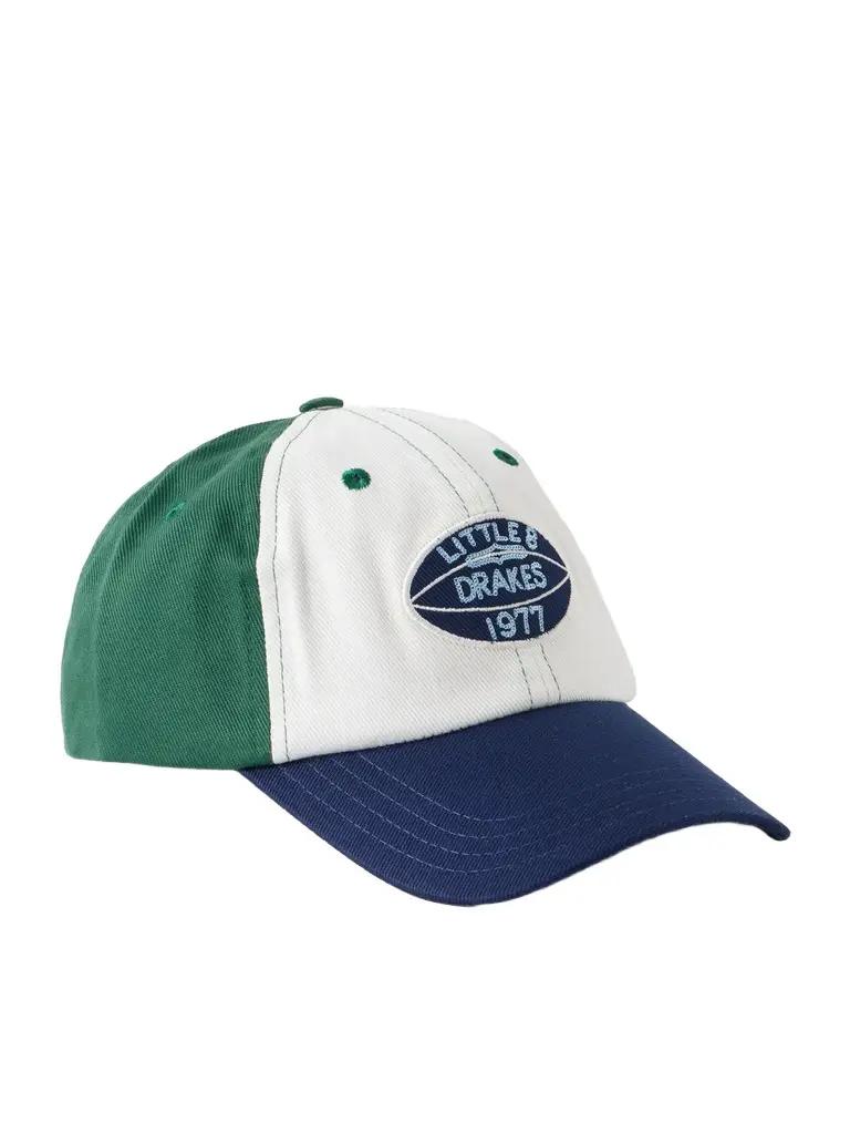 Drake's Logo-Embroidered Cotton-Twill Baseball Cap - Men | Image 1 Drake's Logo-Embroidered Cotton-Twill Baseball Cap - Men | Image 1