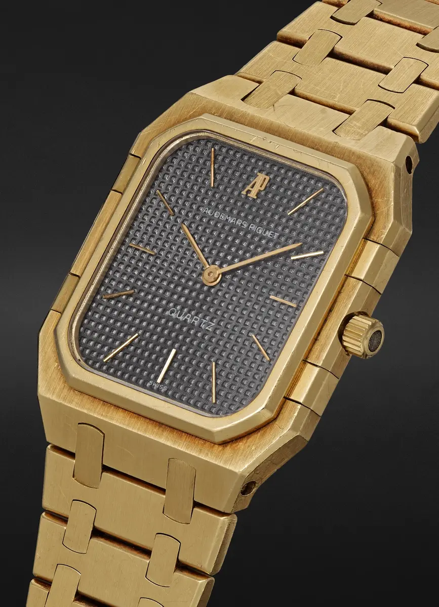 Stephanie Windsor Audemars Piguet Vintage 1980s Royal Oak Cube 33mm 18-Karat Gold Watch (Fits up to 7.2'' wrist) - Men | Thumbnail 2
