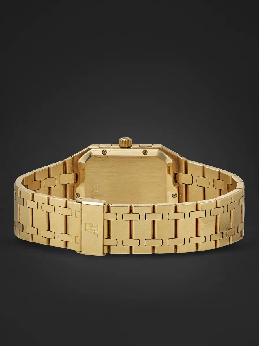 Stephanie Windsor Audemars Piguet Vintage 1980s Royal Oak Cube 33mm 18-Karat Gold Watch (Fits up to 7.2'' wrist) - Men | Thumbnail 4