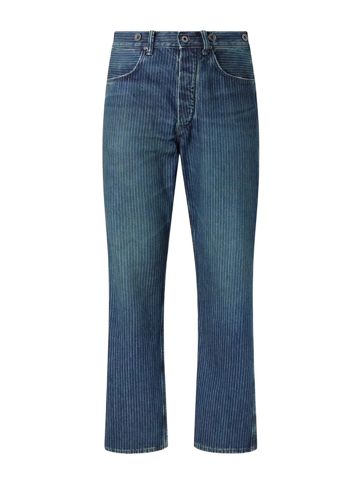 RRL Richmond Straight-Leg Striped Jeans - Men