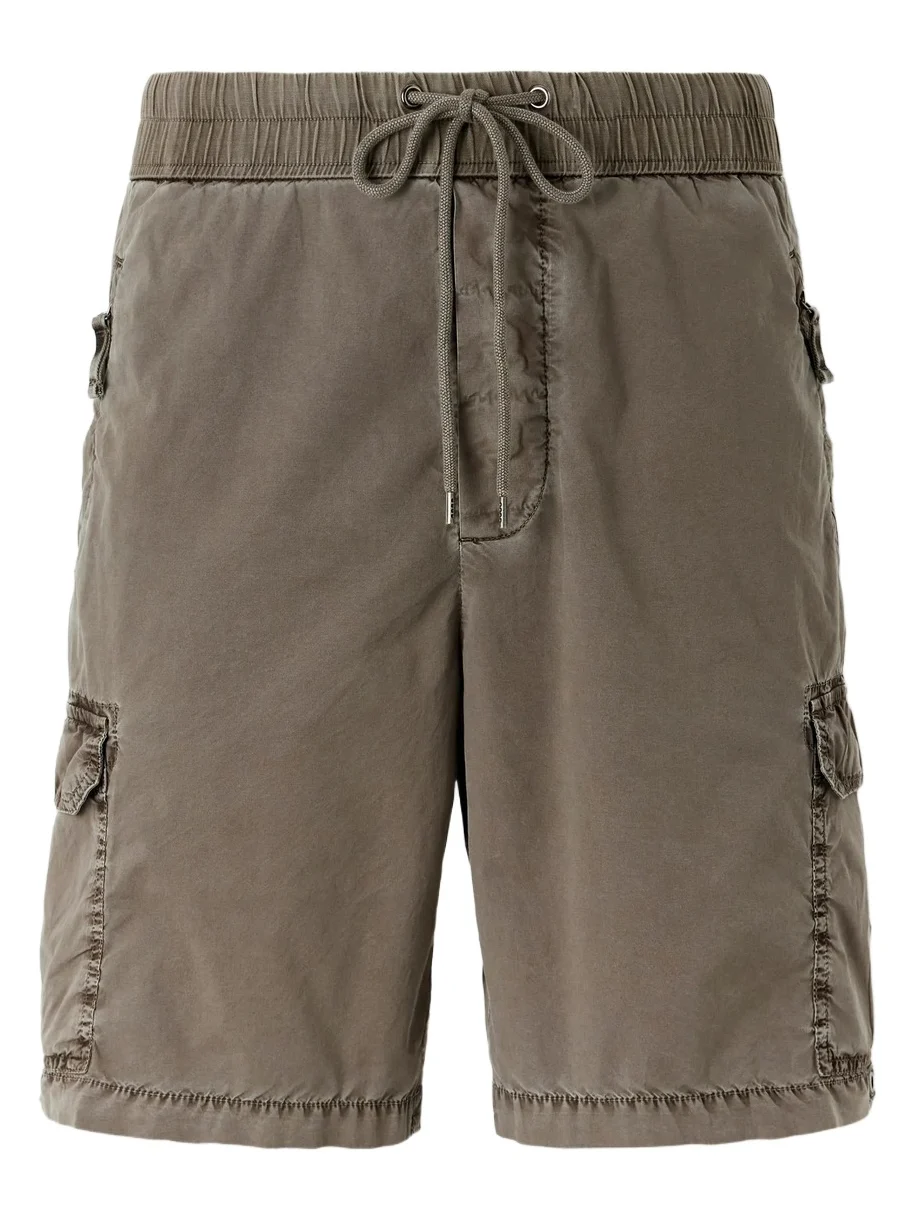 James Perse Straight-Leg Stretch Cotton-Poplin Shorts - Men
