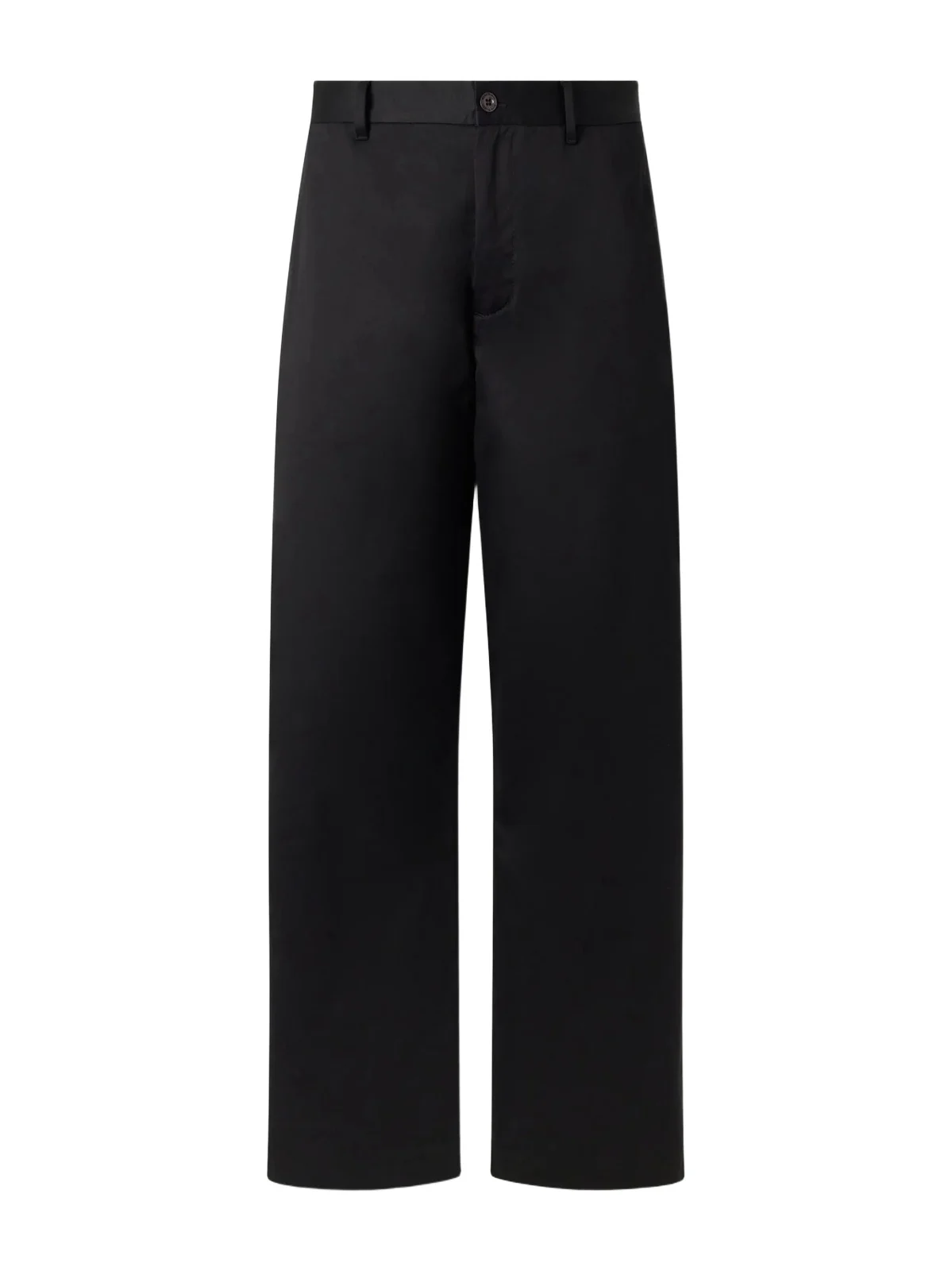 Straight-Leg Pleated Cotton-Satin Trousers - Men Straight-Leg Pleated Cotton-Satin Trousers - Men