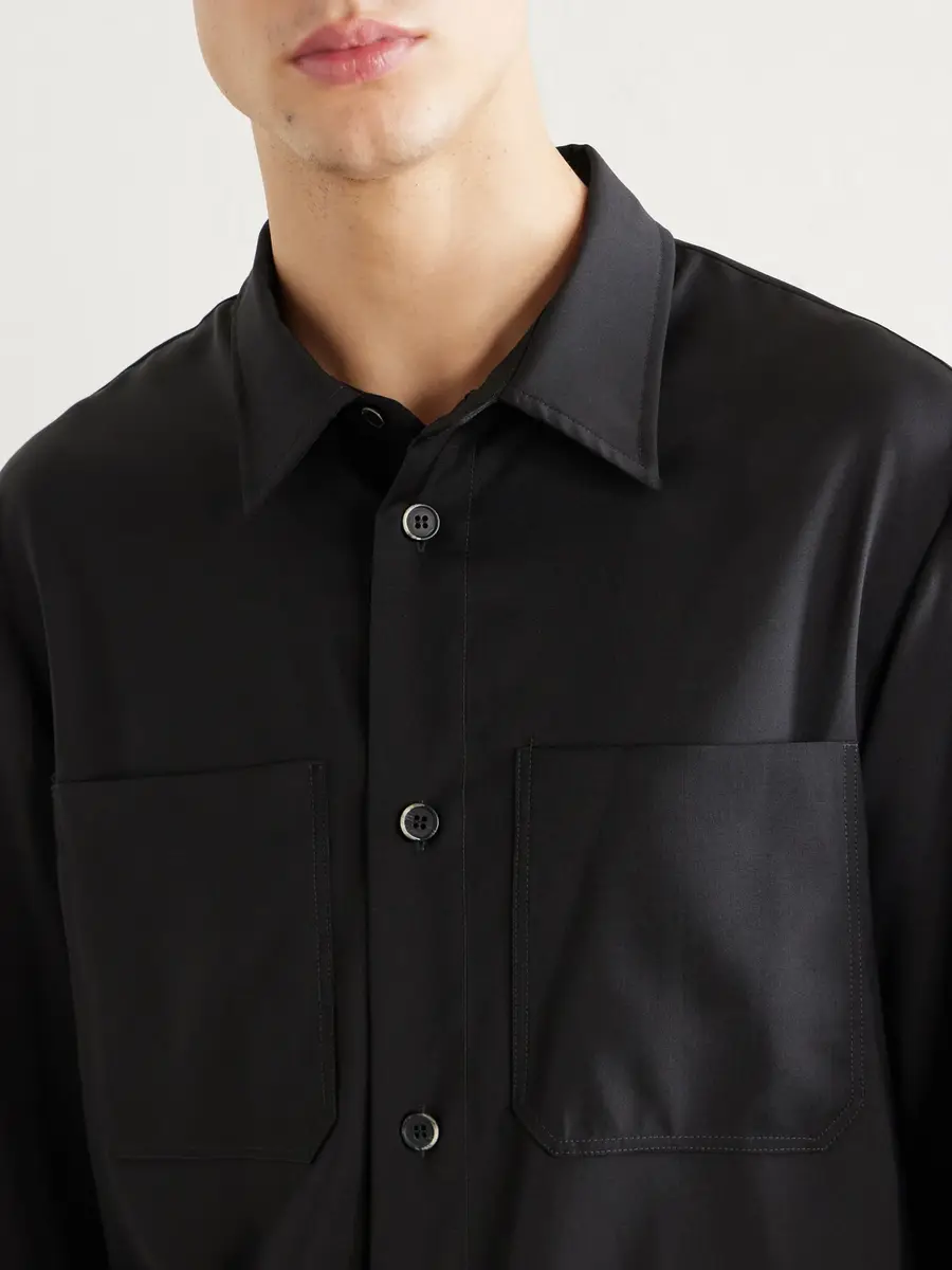 Barena Virgin Wool Overshirt - Men | Thumbnail 5 Barena Virgin Wool Overshirt - Men | Thumbnail 5