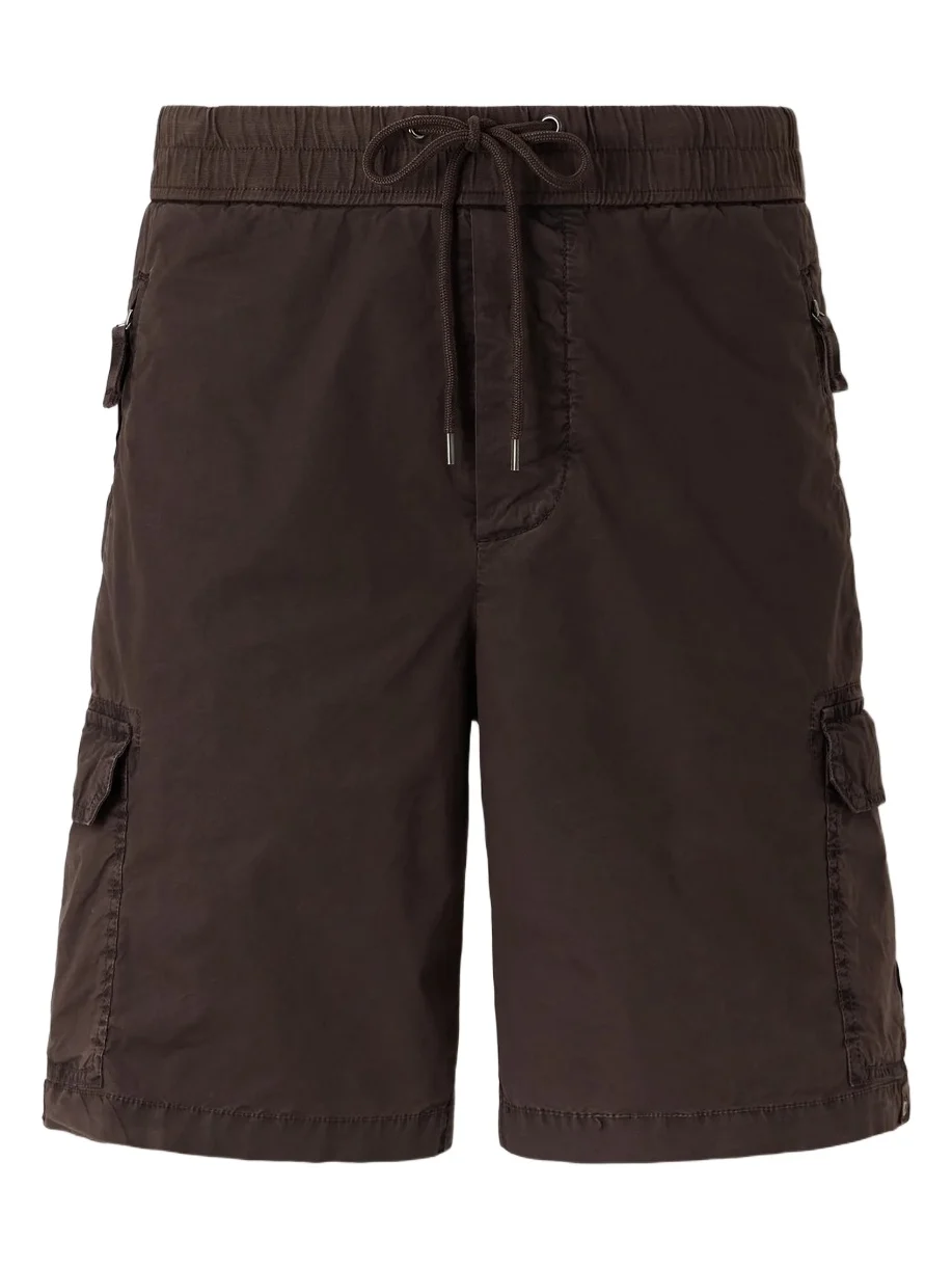 James Perse Straight-Leg Stretch Cotton-Poplin Shorts - Men