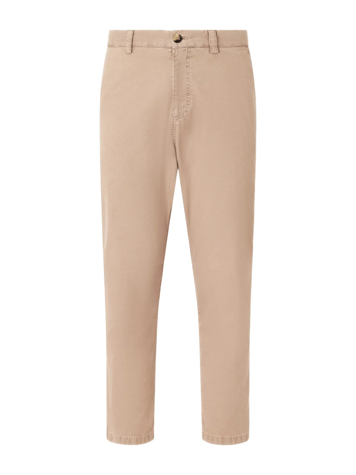 Straight-Leg Cotton Trousres - Men Straight-Leg Cotton Trousres - Men